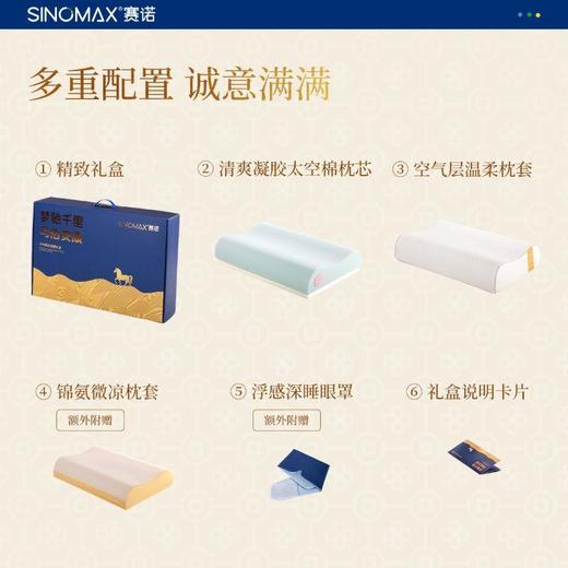 赛诺福安枕 60*40*12/9.5CM 商品图2