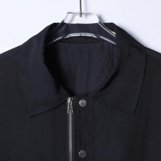 SDSA男装2026新款高贵轻奢复古工装风翻领夹克大口袋铆钉外套宽松 商品图1