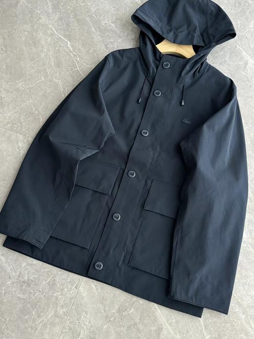 F030647男装防风防水复古潮流百搭舒适宽松连帽外套 商品图10