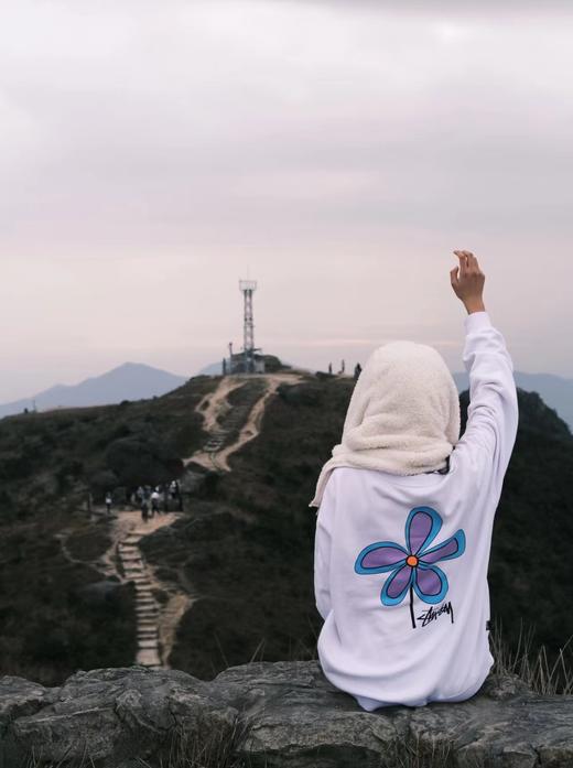 F030683春季新品休闲三叶草印花情侣圆领长袖T恤卫衣 商品图1