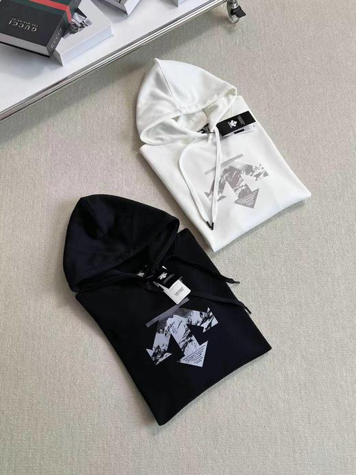 F030624棉质混纺休闲运动宽松舒适男士连帽卫衣 商品图3