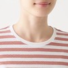 日系无印T恤衫良品全棉条纹T恤女款夏季短袖T恤女士T恤简约新品夏 商品缩略图3