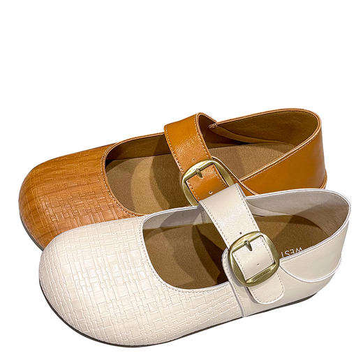 西遇法式芒果头玛丽珍鞋女2026春季新款不累脚出门必备潮流小单鞋P0066309 商品图4