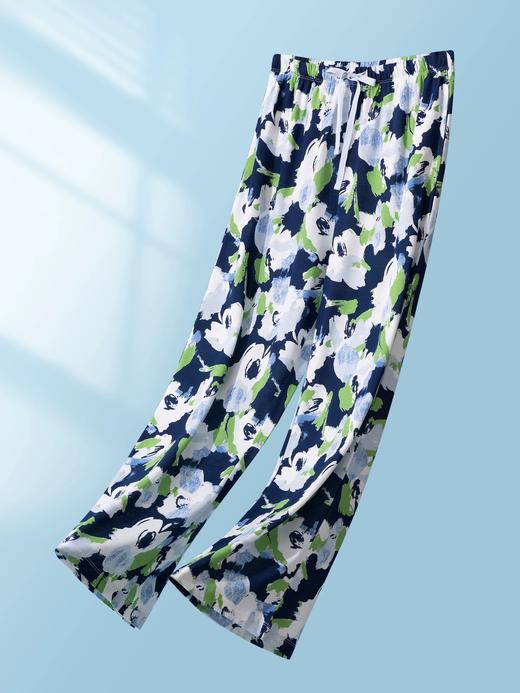 【32S棉莫单面】SCHIESSER德国舒雅女九分裤 海边 居家 散步 休闲实用 32S棉莫代尔单面 50%棉50%莫代尔尺码M-XXL  31/26927P 商品图3