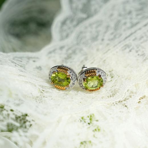 【绿宝石专场】绿宝石戒指项链耳环三件套 配饰925银 主推 商品图3