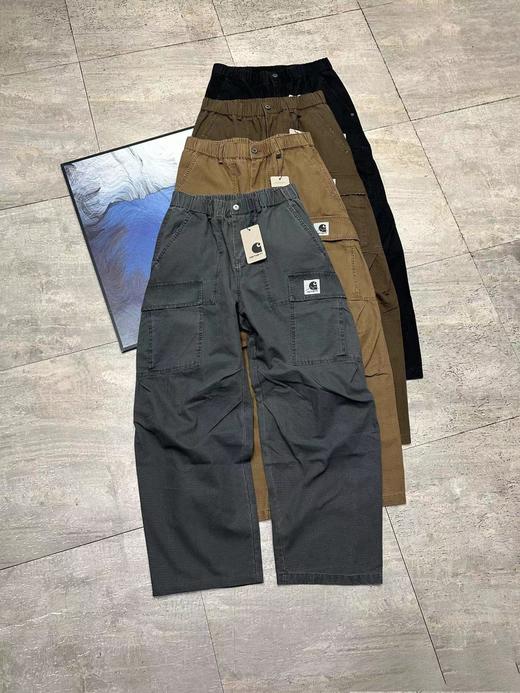 F0306116新款男士多口袋工装休闲长裤侧边大口袋机能工装裤 商品图1