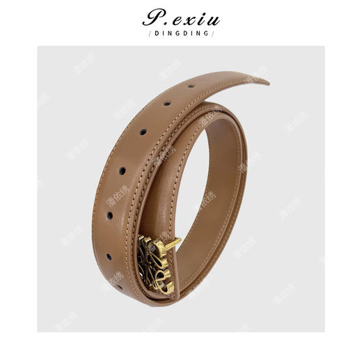 PanYiXiu/潘依绣牛皮高级质感时髦百搭腰带皮带 CF2602 商品图3