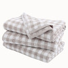日式无印浴巾全棉良品格纹浴巾毛圈柔软毛浴巾室简约格子纯棉新品 商品缩略图1