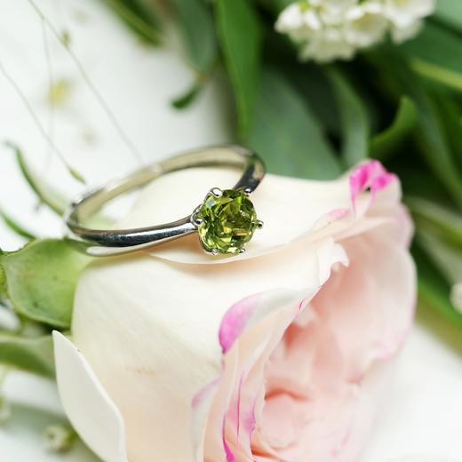 【绿宝石专场】1号 绿宝石戒指   可调节 任意圈口均可佩戴 配饰925银 主推 商品图4