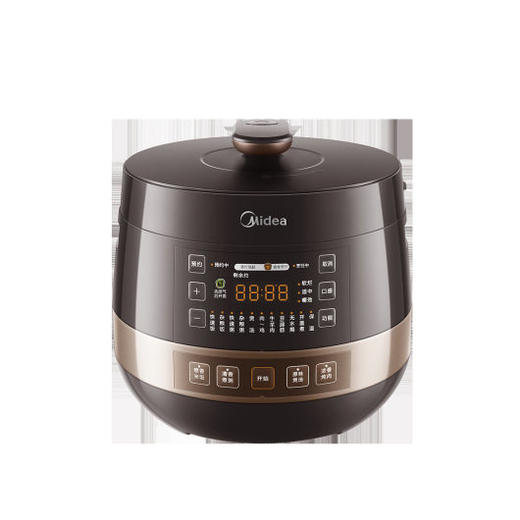 美的电压力锅家用双胆高压锅饭煲大容量8人6L智能多功能官方正品 商品图4