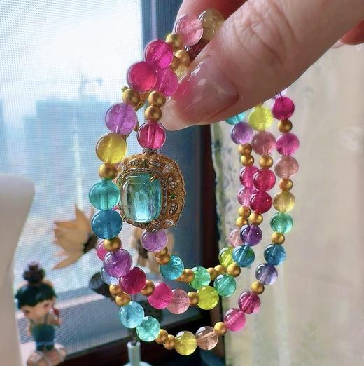 6.8mm碧玺手串 商品图5