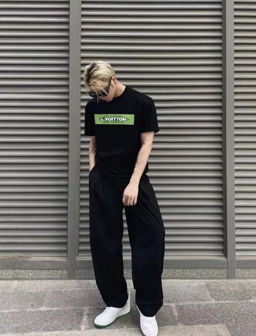 驴家25ss绿箭印花字母短袖T恤（DY） 商品图11