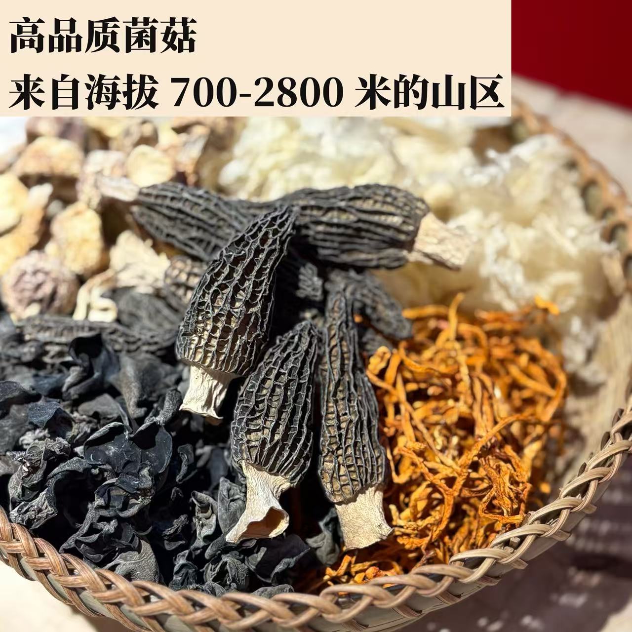 饱记 口碑年货清仓打折 菌菇类产品