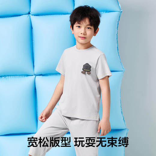 【清仓捡漏】【120-160】【有棵树】男童夏季空调服家居服套装 商品图9