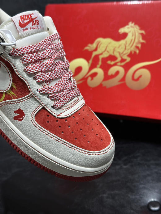 春季特惠💰430 马年限定 # NK Dunk LOW Year Of The Horse 空军一号 防滑耐磨 低帮 板鞋 男女同款 马到功成 迎新 限定款 商品图7