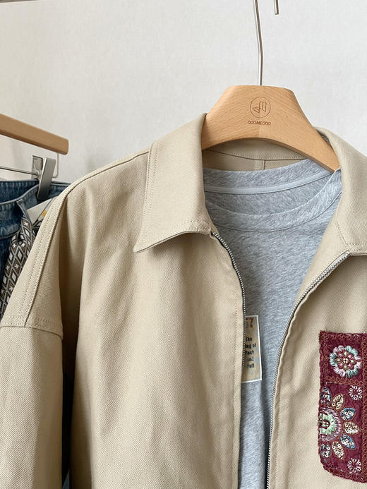 【局里局气】噢蜜ooomeooo翻领polo外套 商品图11