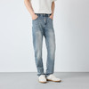 墨麦客男装高智通勤洗水牛仔裤男2026春新款字母装饰裤子男97369. 商品缩略图3