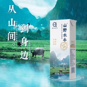 【3.9前买4箱送1箱，到手50盒】悠纯·山野水牛奶 | 全国唯一3A级水牛生态养殖牧场，槟榔江水牛牛种，水牛奶中的极品，醇厚香浓