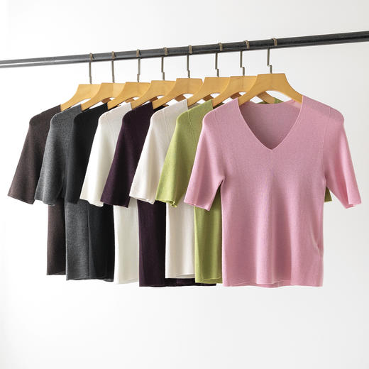 【高品质私服】【扬子60支精纺纱线】触感软糯亲肤，贴身穿毫无扎感，布面平整如镜YS88690【仅限签收48小时内退换】-CC 商品图1