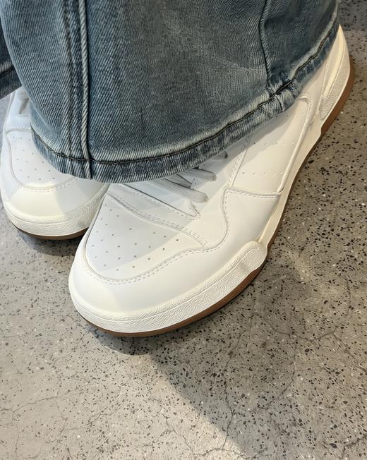 定制小白鞋，脚感升级休闲板鞋款【7天发货】厚底增高，不挤脚、不打滑，旅行暴走不累脚，越穿越合脚.环保大皮，内增高猪薄皮，橡胶底，内增高3.5厘米 商品图8