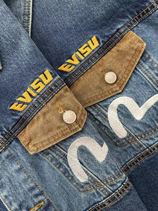 F030689男士解构风格拼布牛仔夹克外套男春秋款牛仔衣 商品图5