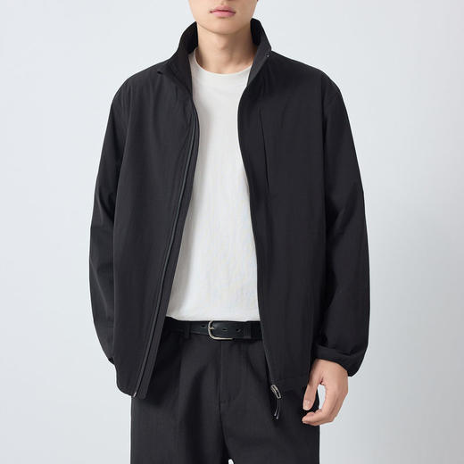 墨麦客男装城市运动立领男士外套2026春新款简约纯色夹克男81601. 商品图1