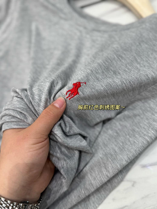 拉夫原版正品糯叽叽舒服莫代尔长袖T 商品图4