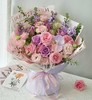 女神节定制混搭花束粉紫梦境 商品缩略图0