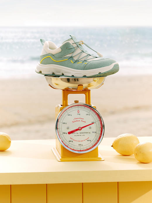 Pansy盼喜女鞋2026年春季新款透气轻便免系带户外运动休闲鞋 HD4328 商品图1