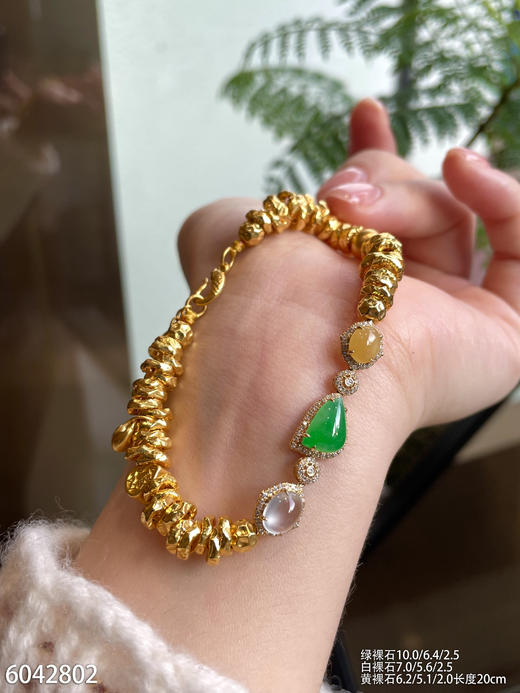 6042802，蛋面手链。具体价格微信咨询 商品图2