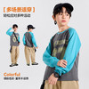 【纯棉】儿童T恤长袖男童上衣春季新款男孩衣服中大童打底抗菌Z6ATX130 商品缩略图3