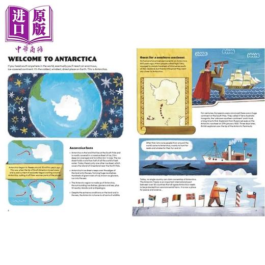 【中商原版】野外科学家 南极洲 Scientists in The Wild Antarctic 英文原版 儿童科普绘本 科学读物 自然百科知识图书 进口 商品图1