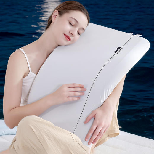 双芯记忆棉枕头  触感亲肤软糯  慢回弹深睡枕 商品图0