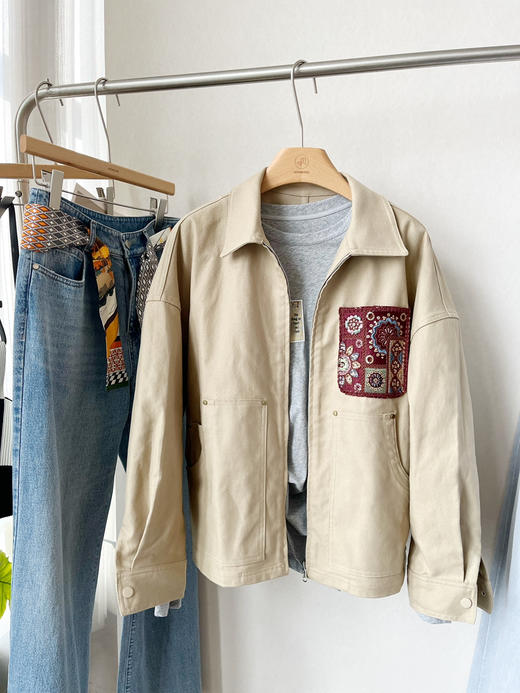 【局里局气】噢蜜ooomeooo翻领polo外套 商品图8