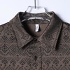 SDSA男装2026新款高贵轻奢美式复古几何图案长袖衬衫百搭时尚衬衣 商品缩略图1