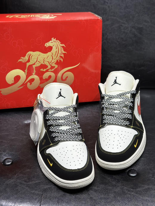 春季特惠💰430 Air Jordan 1 low 马年限定 乔一低帮板鞋 公司品质出货 商品图4