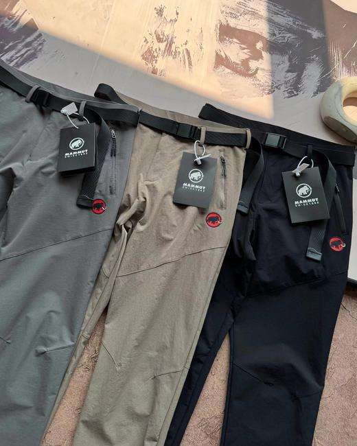 F030697户外防风防泼水红标限定3.0男软壳裤 商品图2