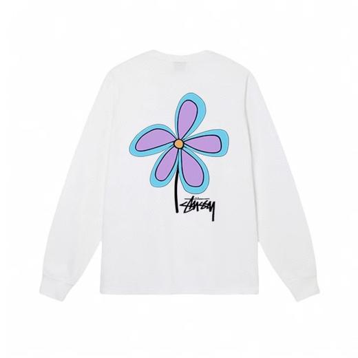 F030683春季新品休闲三叶草印花情侣圆领长袖T恤卫衣 商品图10