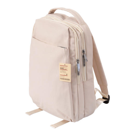 日式无印背包良品双肩包学生书包简约电脑包纯色旅行包笔记本背包 商品图1