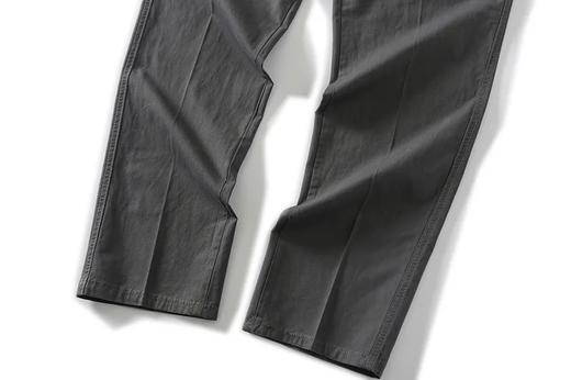 F030606日系风春秋季男士直筒纯色简约透气休闲商务长裤 商品图13