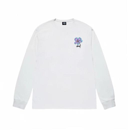 F030683春季新品休闲三叶草印花情侣圆领长袖T恤卫衣 商品图9