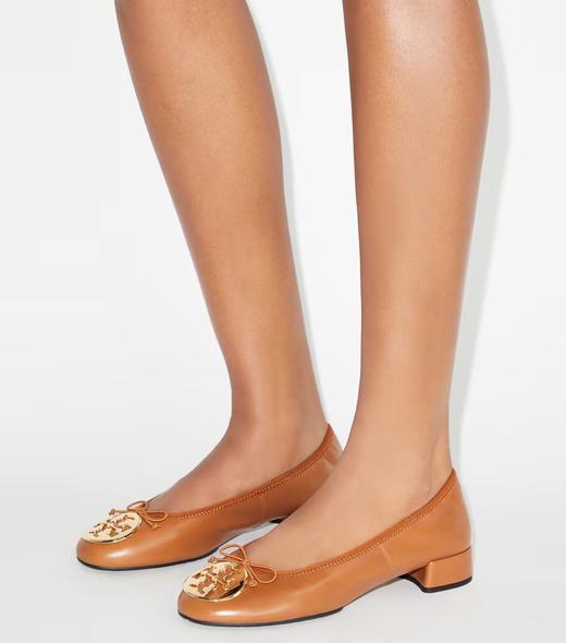 TORY BURCH 芭蕾平底鞋女  179804-246-F 焦糖色.【鞋底有膜，试穿小心】 商品图2