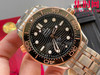欧米茄JVS海马300米系列 原装开模 间玫金黑海马 男士腕表 表径42mm 商品缩略图3