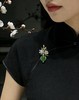 蕙质兰心 中式花瓶胸针 JD 商品缩略图0