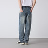 墨麦客男装美式休闲金属装饰牛仔裤2026春新款松紧腰裤子男97370. 商品缩略图4