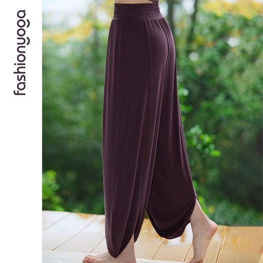 凡圣瑜伽轻柔禅逸舒适九分裤 F15922 商品图2