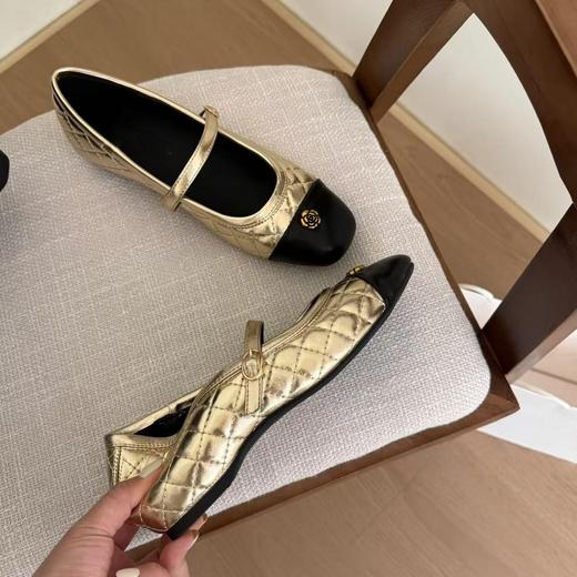 【79.9/双】内增高3cm法式小香风菱格玛丽珍鞋新款春季芭蕾风单鞋外穿小皮鞋聚★为爱严选 商品图3