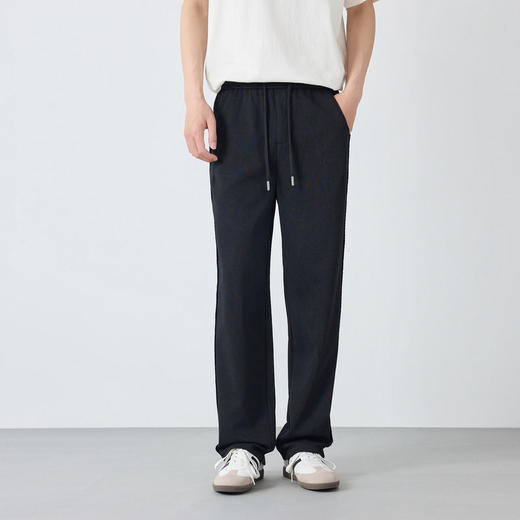 墨麦客男装高智通勤休闲裤男2026春季新款直筒宽松男士裤子91557. 商品图3