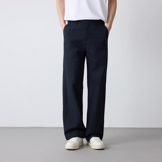 墨麦客美式休闲直筒宽松休闲裤男2026春款天丝混纺男士裤子91581. 商品图2