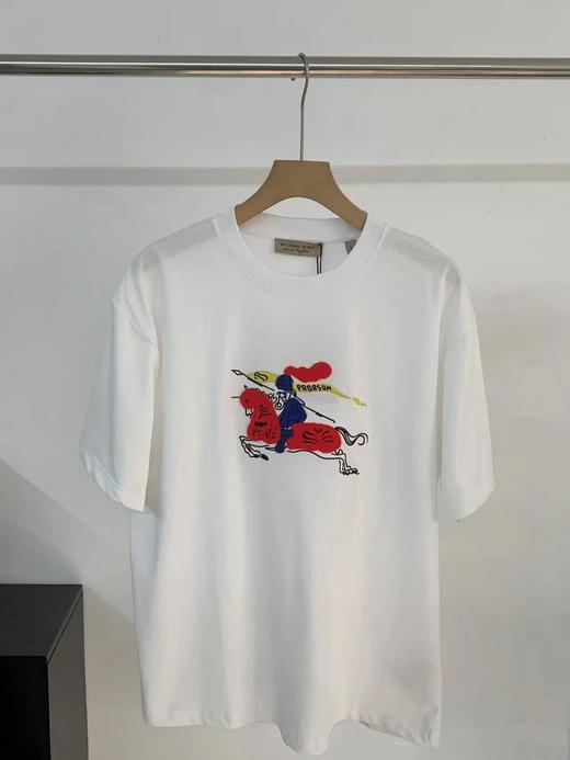 F030660早春新禧贺岁系列战马骑士刺绣T恤短袖 商品图14